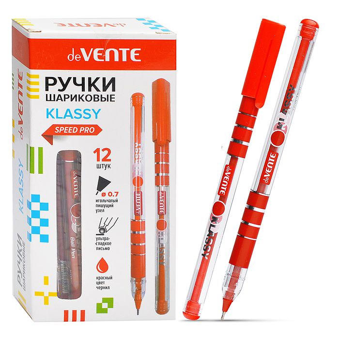 Ручка шариковая "Klassy" серия Speed Pro, d=0,7 мм, ультра гладкое письмо, чернила на масля
