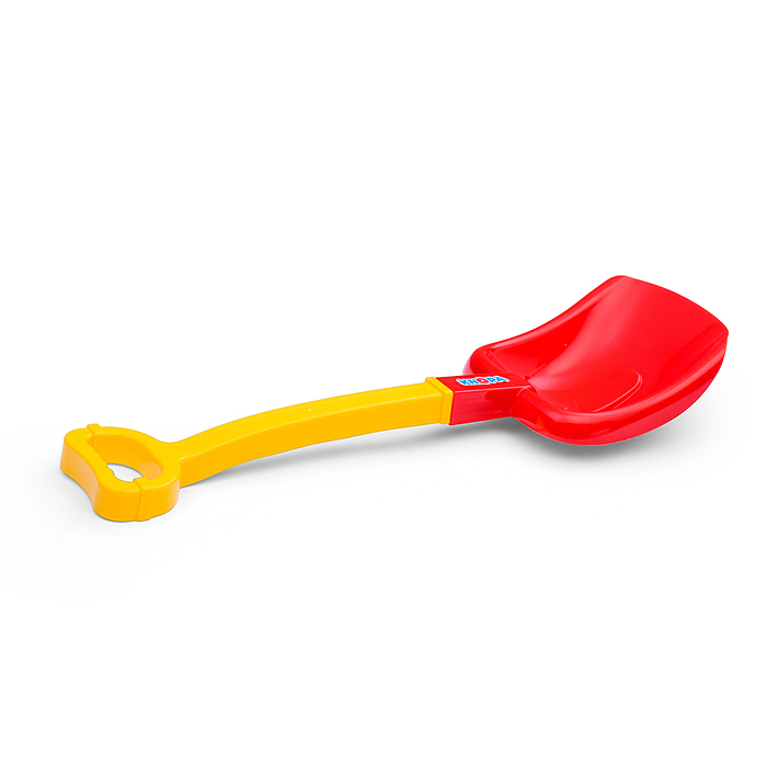 Лопата большая красная 