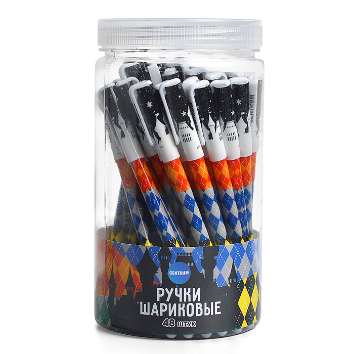 Фото к товару Ручка шариковая "Школа магии" цвет чернил синий, 0,7 мм, в друме Ручка шариковая "Школа магии" цвет чернил синий, 0,7 мм, в друме