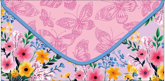 Конверт для денег "Бабочки"