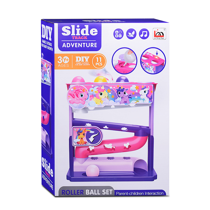 Игровой набор LM9002 "Трек-Единорожки" в коробке