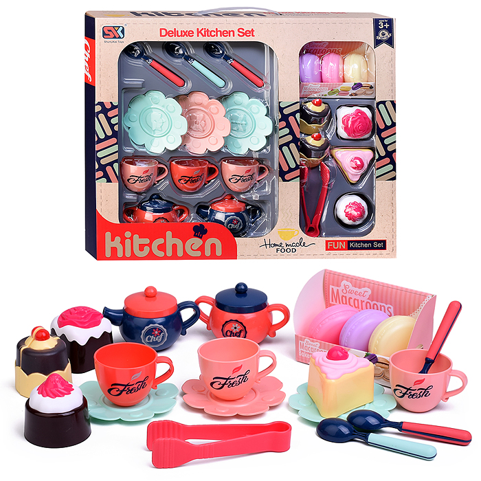 Набор посуды SK41C "Чайпитие с пирожным" в коробке