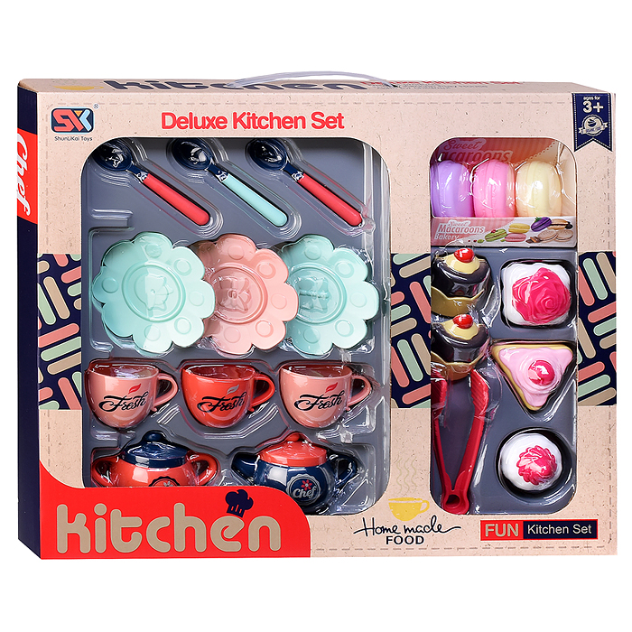 Набор посуды SK41C "Чайпитие с пирожным" в коробке