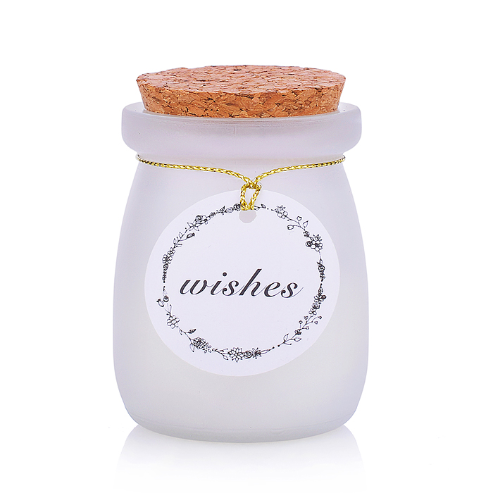 Свеча декоративная 00-7033 "Арома" с пробковой крышкой