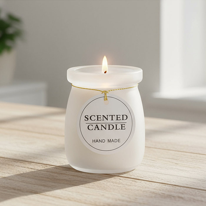 Свеча декоративная 00-7033 "Арома" с пробковой крышкой