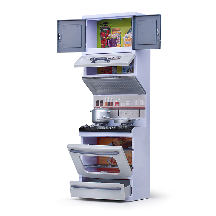 Мебель для кукол CF6626 "Моя кухня" в коробке