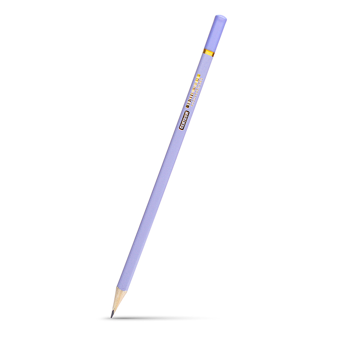 Карандаш HB деревянный, квадратный профиль, заточенный