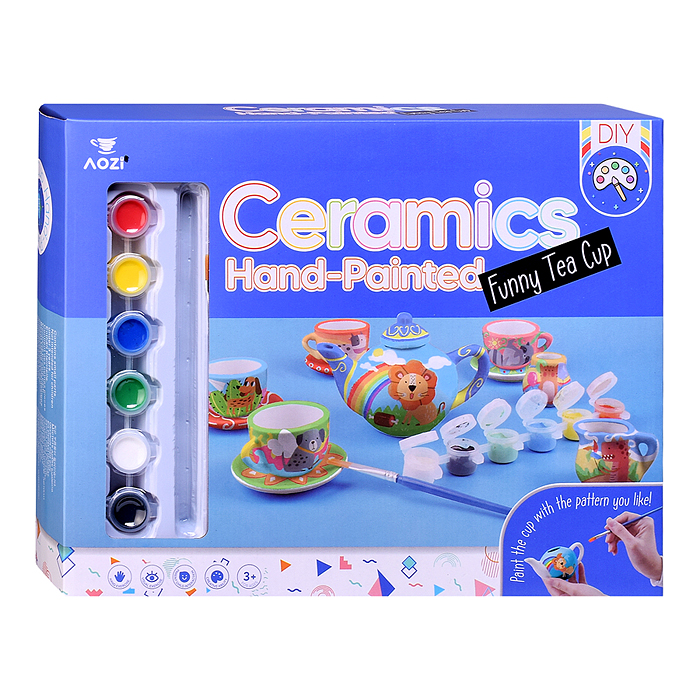 Набор творческая мастерская 2020-8A "Набор посуды" в коробке