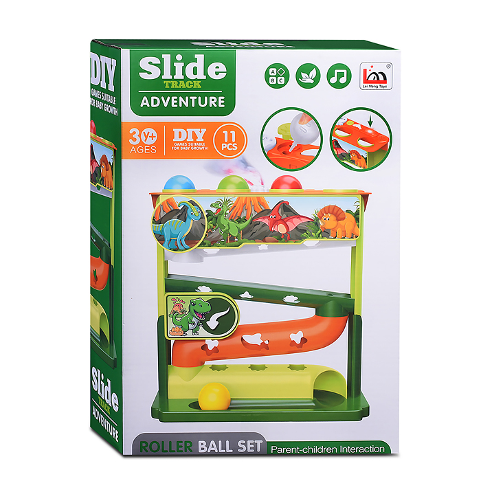 Игровой набор LM9003 "Трек-Динозаврики" в коробке