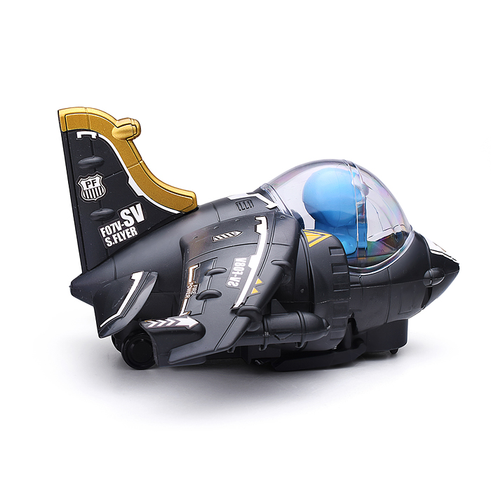 Самолет 286-28 "Истребитель" на батарейках, в коробке