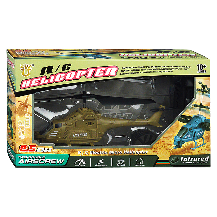 Вертолет KP666-17 "Военная спецоперация" р/у, 27 MHz, в коробке