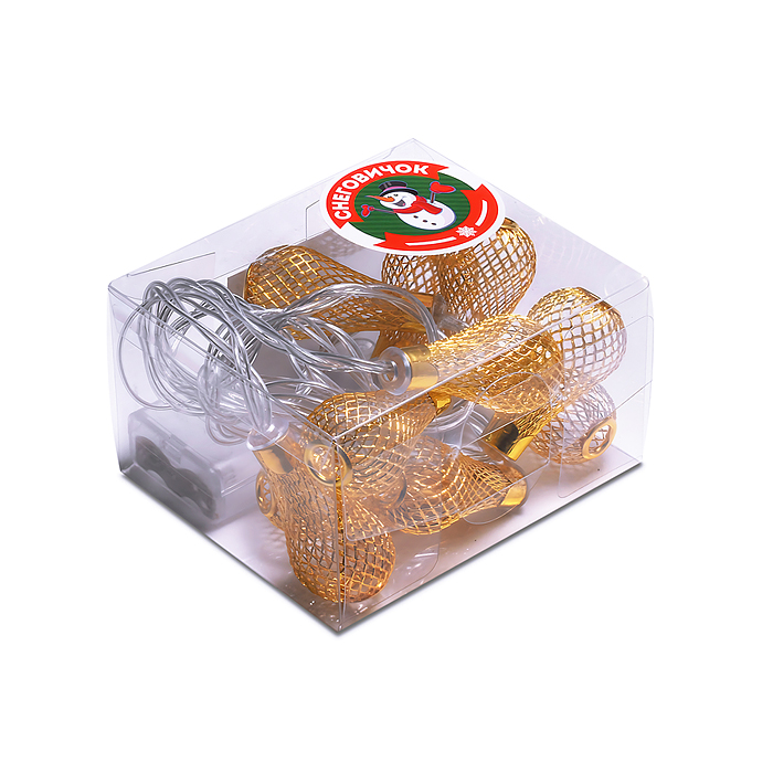 Электрогирлянда Стильные лампы, 2м, 10 ламп