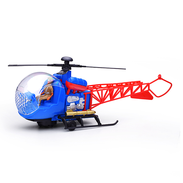 Вертолет 286-37 "Полиция" на батарейках, в коробке