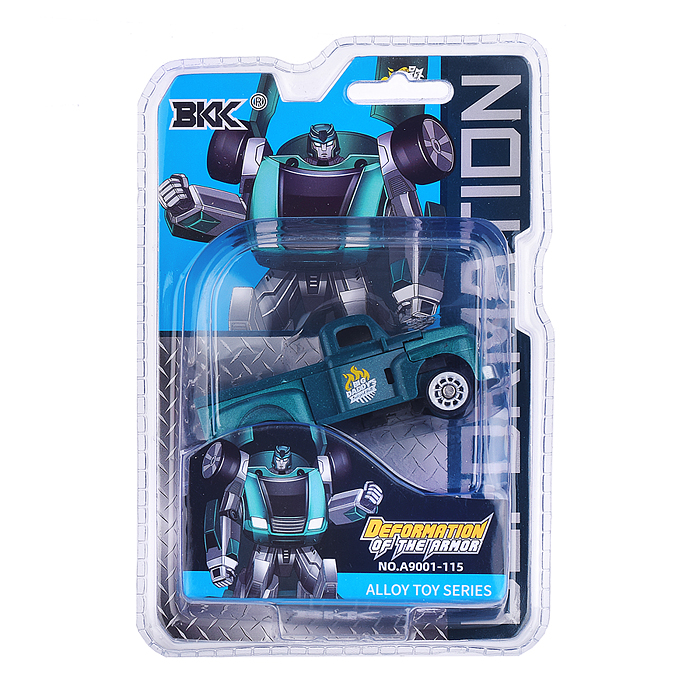 Робот A9001-113-116 трансформирующийся в машину, на листе