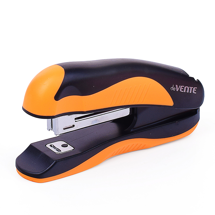 Фото к товару Степлер "MonoChrome" № 10 (мощность 12 листов, глубина скрепления 45 мм) пластиковый с кауч Степлер "MonoChrome" № 10 (мощность 12 листов, глубина скрепления 45 мм) пластиковый с кауч