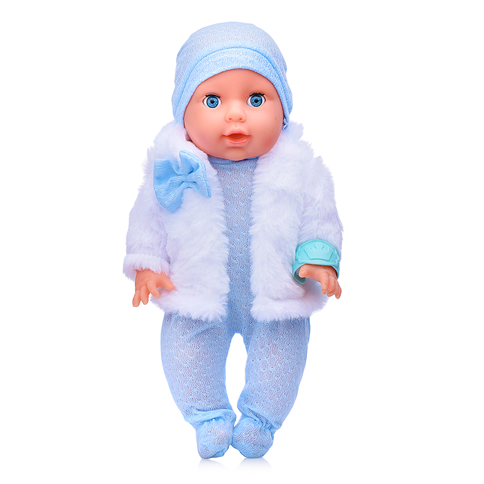 Пупс YL2535C-I "Сашенька" доктор (пьет, писает) с аксессуарами, в коробке