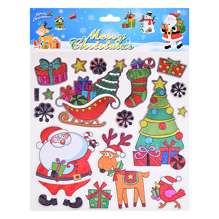 Наклейки для декора S2548 "Праздничное настроение" 