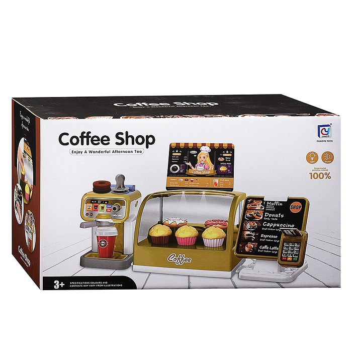 Игровой набор 818-275M "Coffee Shop" в коробке