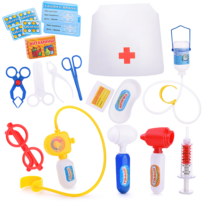 Набор доктора 2554 "Волшебная аптечка", в чемодане (22 предметов)
