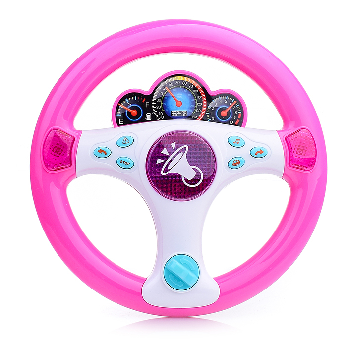 Фото к товару Руль 7749 "Заводи поехали!" на батарейках, в коробке Руль 7749 "Заводи поехали!" на батарейках, в коробке