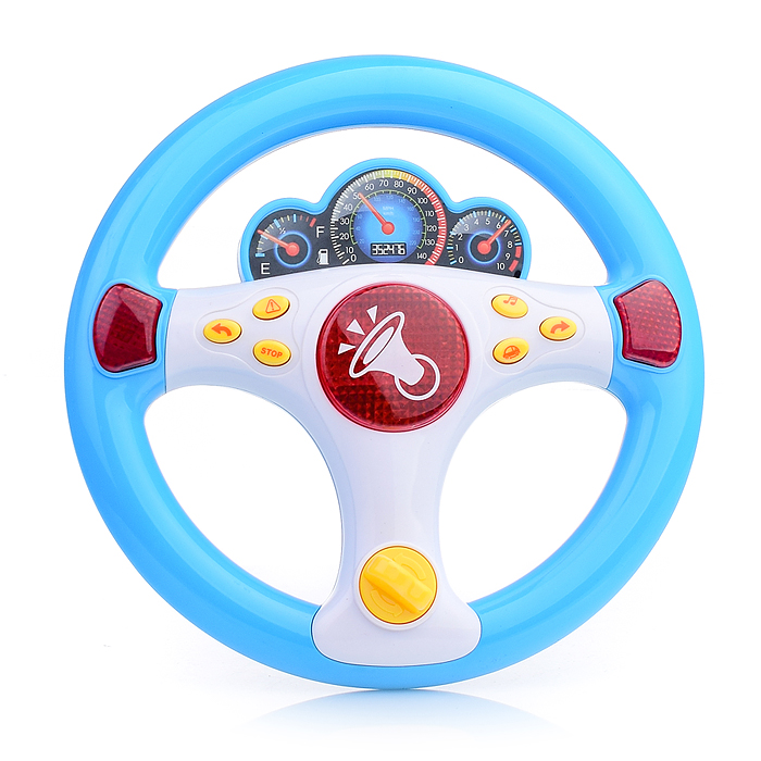 Фото к товару Руль 7749 "Заводи поехали!" на батарейках, в коробке Руль 7749 "Заводи поехали!" на батарейках, в коробке