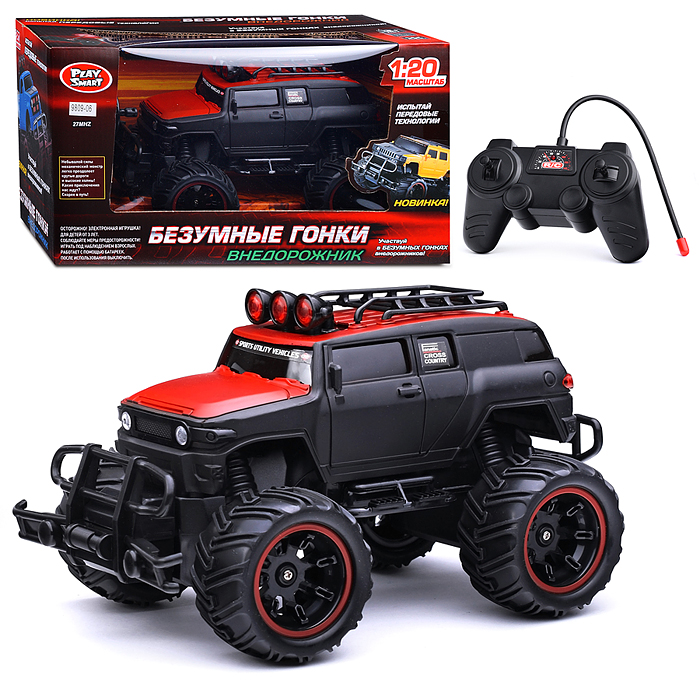 Машина 9809-05/06 "Внедорожник №2" р/у, в коробке