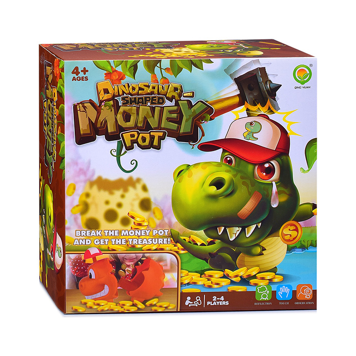 Фото к товару Копилка "Динозавр" 1282-2 в коробке Копилка "Динозавр" 1282-2 в коробке