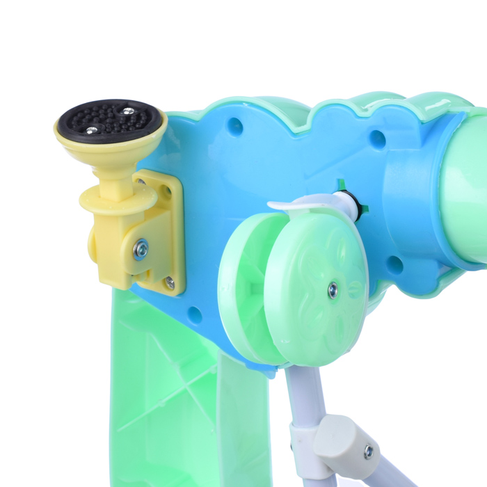 Ходунки 1611B-3 "Забавная мордашка" бело/зеленые, в пакете