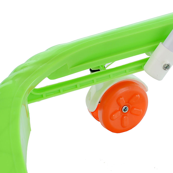 Ходунки 901-Q-3 "Божья коровка" (зеленый-оранжевый) в пакете