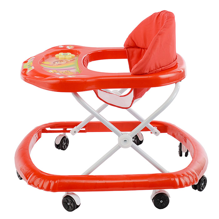 Фото к товару Ходунки 902-4 "Цветок" со звуком (красный) в пакете Ходунки 902-4 "Цветок" со звуком (красный) в пакете