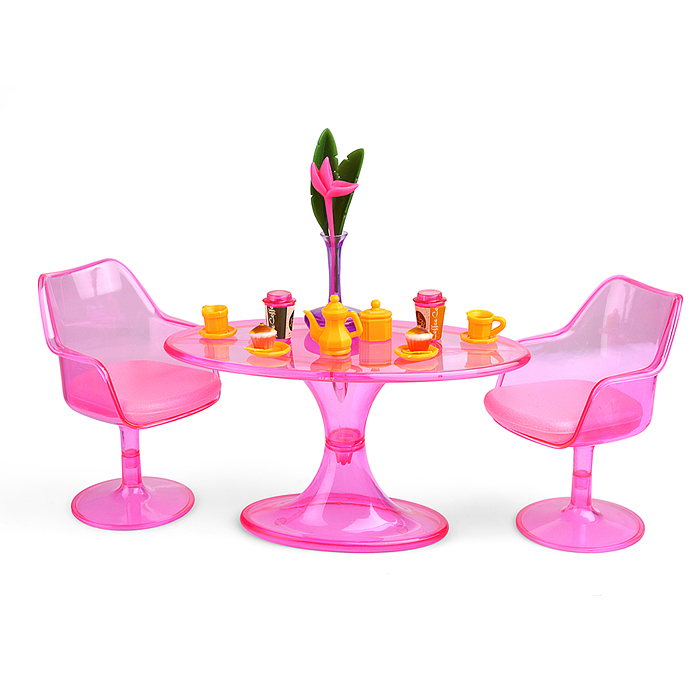 Набор мебели для кукол 2918 "Кофейня" в коробке