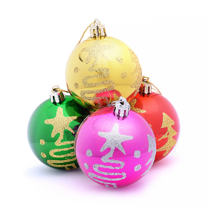 Набор шаров S1284 "Звездный вираж" (6см) в коробке