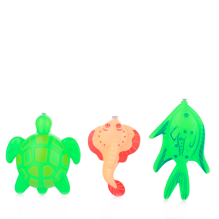 Набор рыбалка DYK-YSK22 "Морские обитатели" 1 удочка, 1 сачок, в пакете