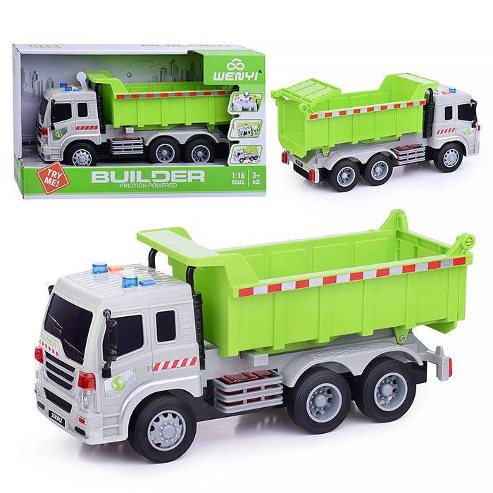 Машина WY311B "Спецтехника" 1:16 (свет, звук) на батарейках, в коробке