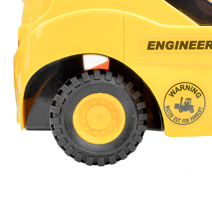 Машина WY691A "Погрузчик" с ящиками и поддоном 1:16 (свет, звук) в коробке