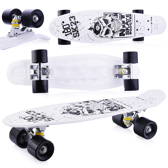 Скейт детский R0058 микс, в пакете