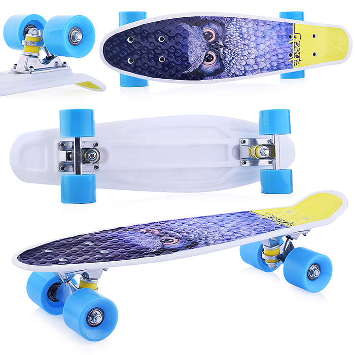 Скейт детский R0058 микс, в пакете