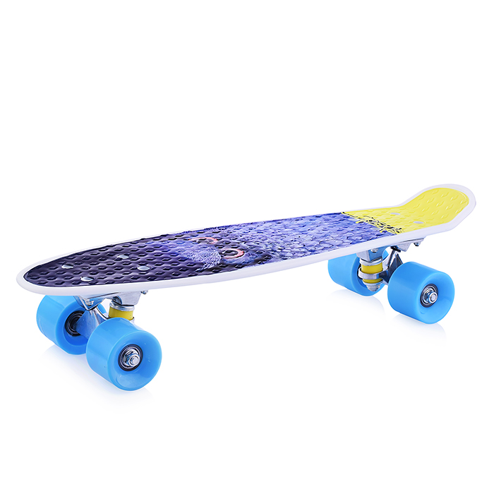 Скейт детский R0058 микс, в пакете