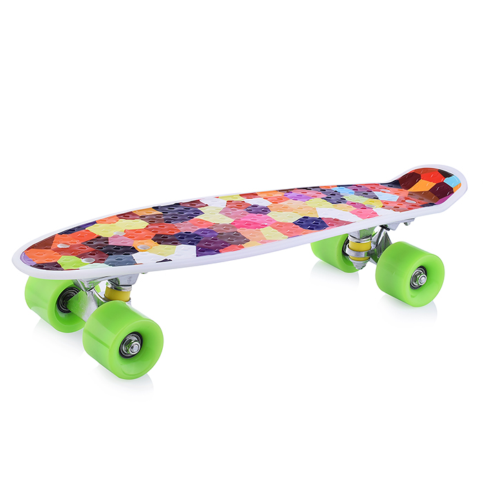 Скейт детский R0058 микс, в пакете