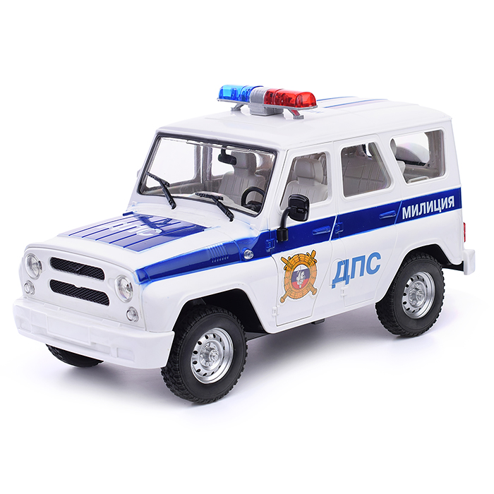 Машина 9122-B "Внедорожник. ДПС" в коробке