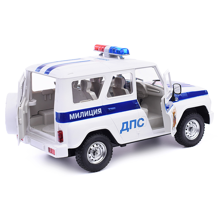 Машина 9122-B "Внедорожник. ДПС" в коробке