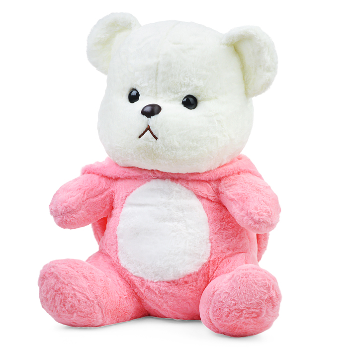 Мягкая игрушка М1210 "Медведь Малыш" с пледом, 45 см.