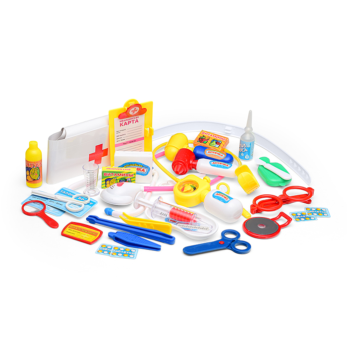 Набор доктора 2552 "Волшебная аптечка", в чемодане (35 предметов)