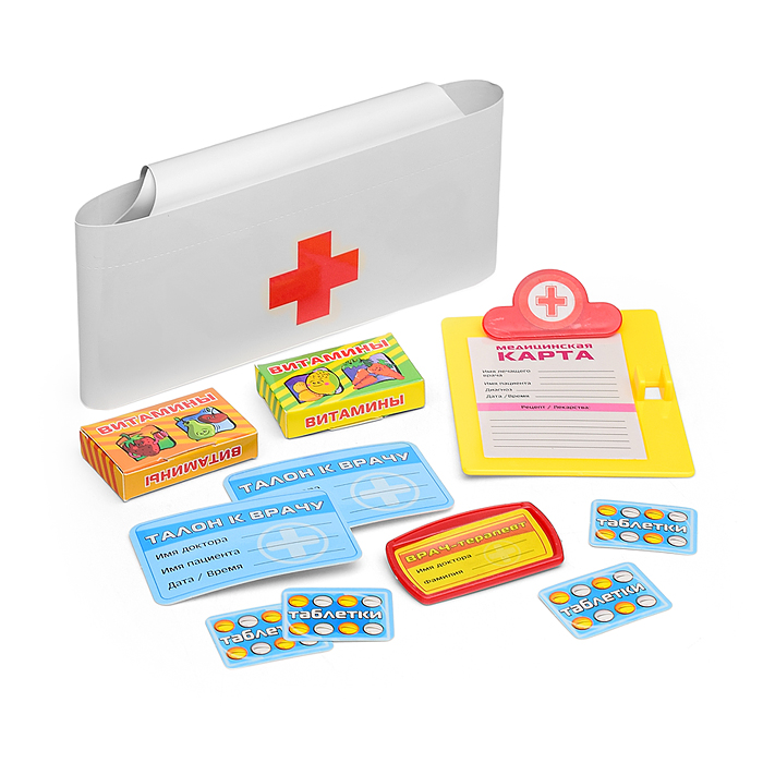 Набор доктора 2552 "Волшебная аптечка", в чемодане (35 предметов)