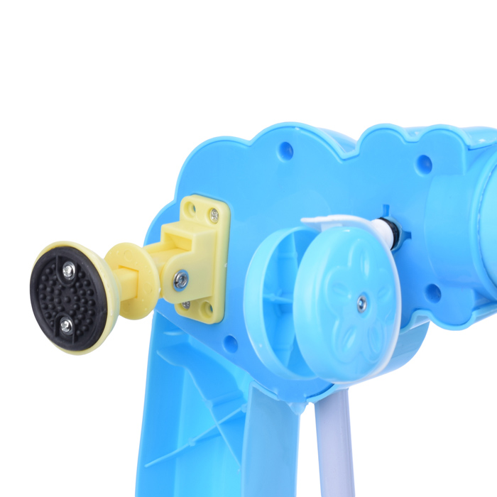 Ходунки 1611B-2 "Забавная мордашка" бело/голубые, в пакете