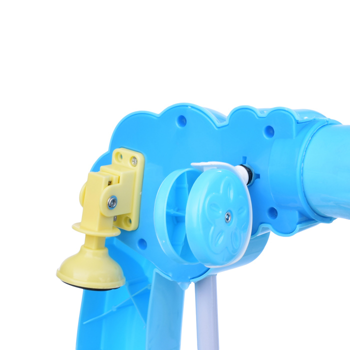 Ходунки 1611B-2 "Забавная мордашка" бело/голубые, в пакете