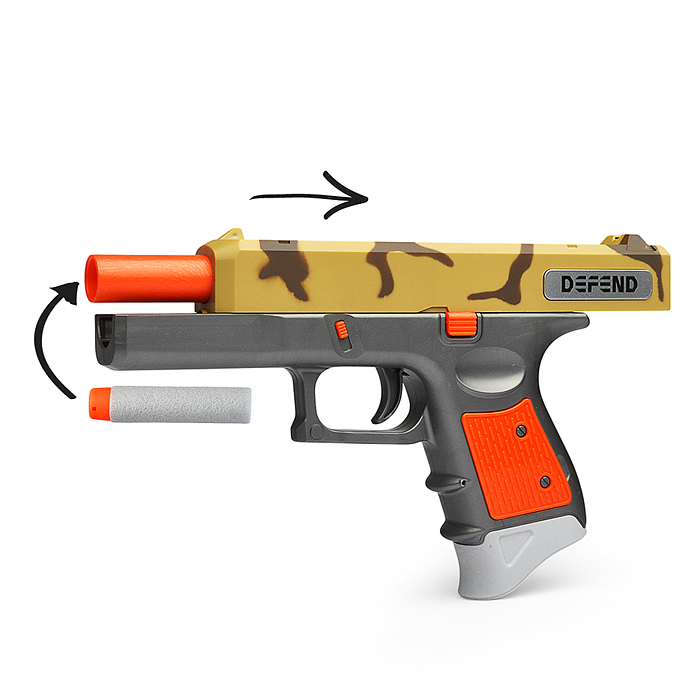 Пистолет WY2105D "Агент" в коробке