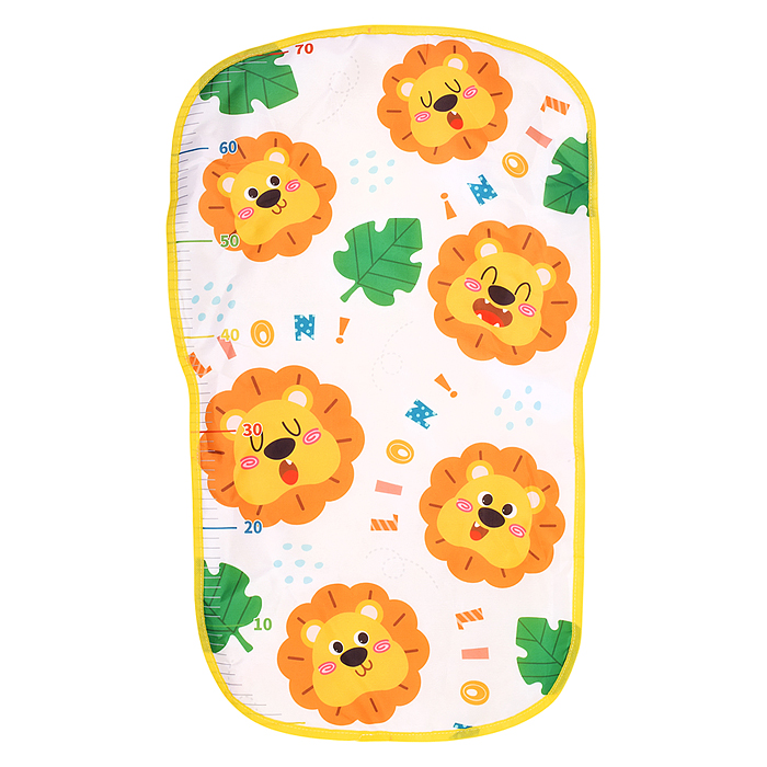 Коврик развивающий 368-82O "Львенок" с ростомером, в коробке