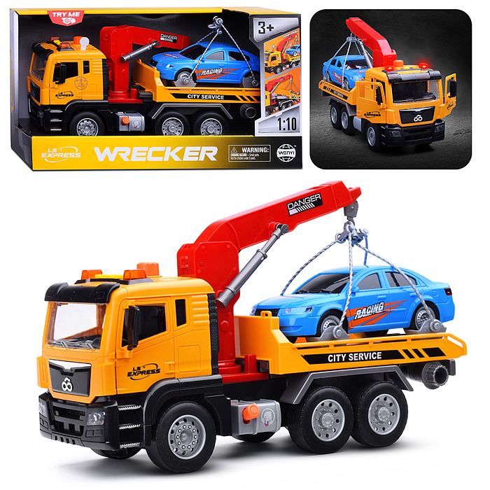 Машина WY1119A "Эвакуатор" 1:12 в коробке