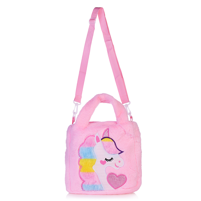Сумка детская M1166 "Сказочный единорог" 23*23*5 см.